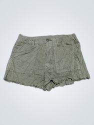American Eagle Khaki Cotton Shorts