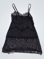 Black Lace Camisole Top