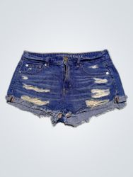American Eagle Distressed Denim Shorts
