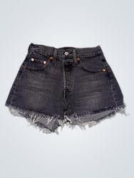 Levi's Black Denim Shorts