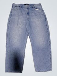 Hollister High-Rise Barrel Jean