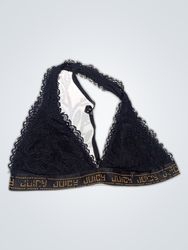 Juicy Couture Black Lace Bralette