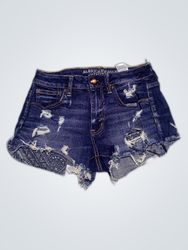 American Eagle Outfitters Distressed Denim Shorts
