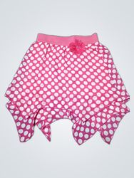 Izzy Byer Pink Polka Dot Mini Skirt