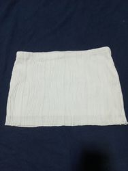 Unbranded White Pleated Mini Skirt