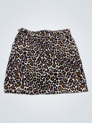 J.Crew Leopard Print Mini Skirt