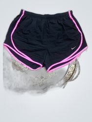 Nike Women's Dri-FIT Running Shorts Black/Pink
