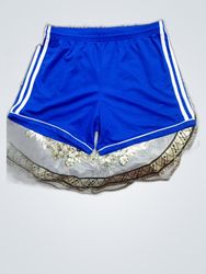 Adidas Blue Track Shorts