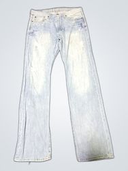 American Eagle Straight Leg Distressed Jeans