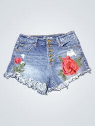 Nobo High Rise Denim Shorts
