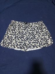 Hurley Black Daisy Print Shorts