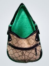 Nine West Beige Hobo Handbag