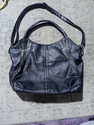 black rivet Handbag