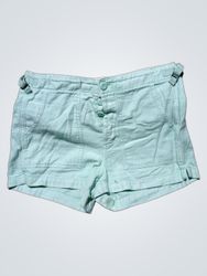 American Eagle Mint Green Button Fly Cargo Shorts