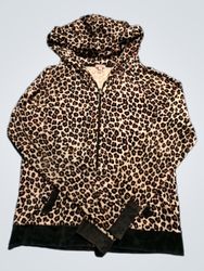 Juicy Couture Leopard Print Hoodie