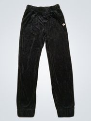Juicy Couture Black Velour Joggers