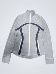 Lululemon Striped Full Zip Jacket