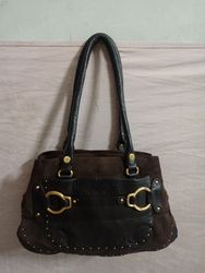Cole Haan Genuine Suede Leather Handbag