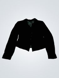 Bebe Black Cropped Blazer