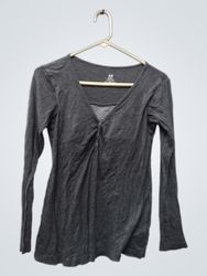 H&M Mama Long-Sleeve Henley Top