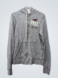 Hollister "1922 So Cal" Zip-Up Hoodie