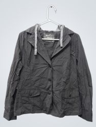 GAP Damen Kapuzenblazer in Grau