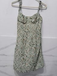 Floral Print Mini Dress