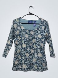 J.H. Collectibles Floral Print Top