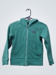 Patagonia Green Zip-Up Hoodie