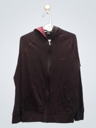 BOSS Homewear Felpa con cappuccio con zip