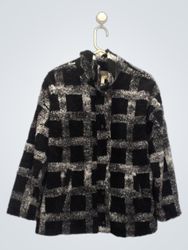Veste polaire à carreaux Roxy