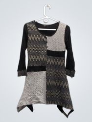Caroline Morgan Long-Sleeve Asymmetrical Tunic