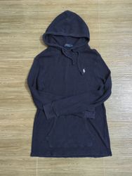 Polo Ralph Lauren Men's Navy Waffle Knit Hoodie