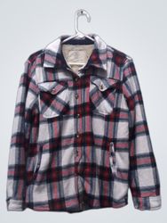 SADE COLLECTIVE Jaqueta Camisa de Flanela Xadrez F..