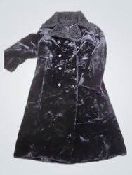 Black Velour Coat