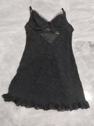 Victoria's Secret The Lacet Schwarzes Spitzen-Unte..