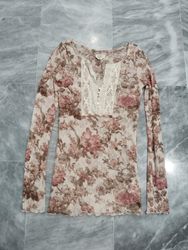 Denim & Supply Ralph Lauren Floral Lace Long Sleev..