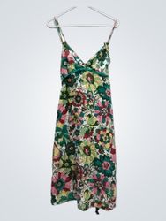BCBGMAXAZRIA Floral Midi Dress