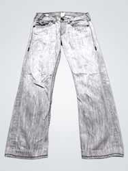 True Religion "Ricky" Super T Grey Wash Denim Jean..