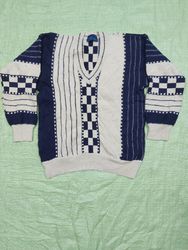 Horse V-Neck Knit Sweater