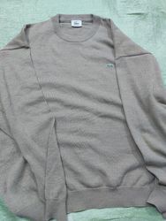 Lacoste Grey Crewneck Sweater