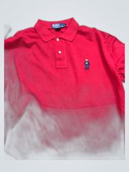 Polo Ralph Lauren Red Cotton Polo Shirt