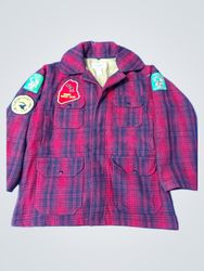 L.L. Bean Plaid Wool Jacket