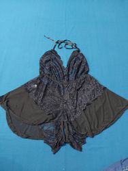 Black Lace Chemise