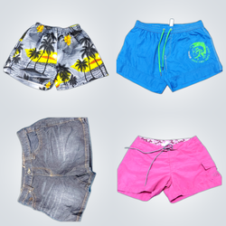Distressed Denim Shorts Bundle
