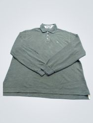 Burberry Long-Sleeve Polo Shirt