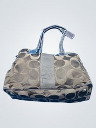 Coach Signature C Monogram Tote Bag