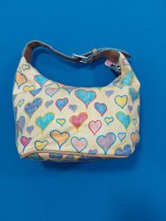 Dooney & Bourke Heart Print Shoulder Bag