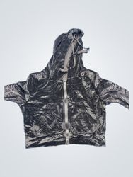 Juicy Couture Velour Zip-Up Hoodie