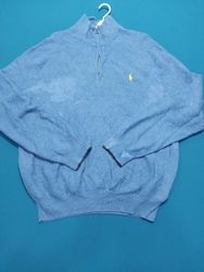 Polo Ralph Lauren 1/4 Zip Pima Cotton Sweater